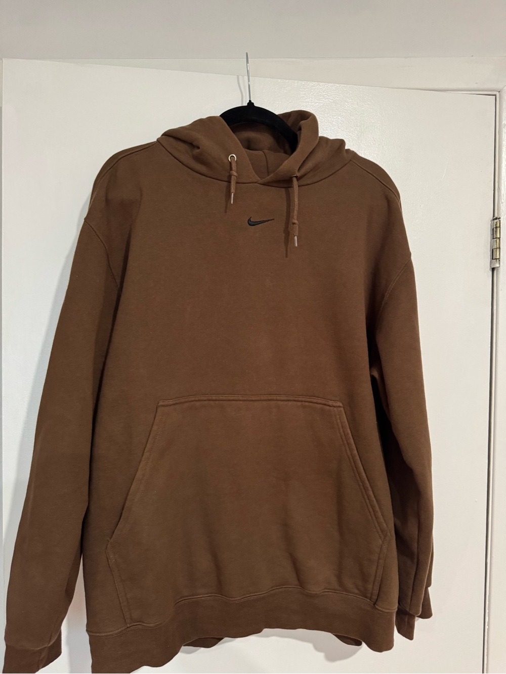 Nike Brown Hooded Pullover Sweatshirt